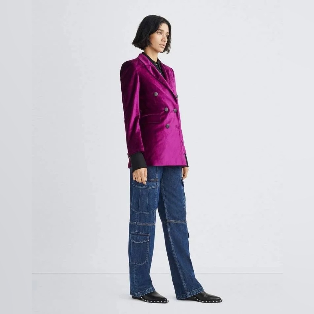 Rag and bone opal velvet jacket - Picture 2 of 11